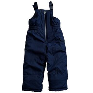 Carters Snow Bib size 5T Navy Toddler Boys